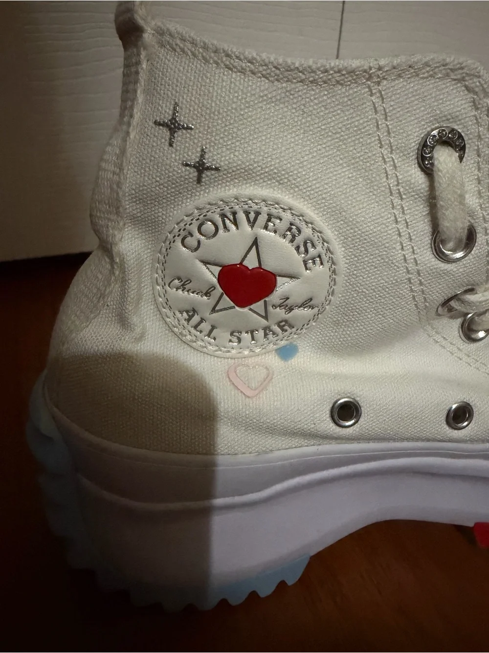 Converse Run Star Hike Platform in the Y2K colorway